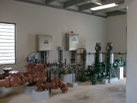 SLUDGE PUMP AND ELECTRICAL INSTALLATIONS IN NEW BUILDING